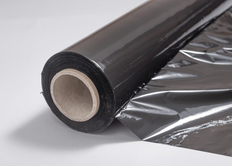 czarna folia stretch